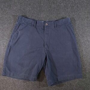 Polo Ralph Lauren Prospect Shorts Mens 36 Navy Blue Chino Cotton Classic Preppy